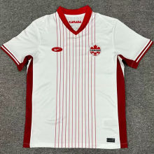 2024/25 Canada Away White Fans Soccer Jersey