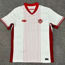 2024/25 Canada Away White Fans Soccer Jersey