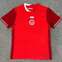 2024/25 Canada Home Red Fans Soccer Jersey