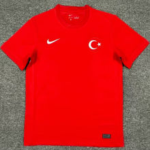 2024/25 Turkey Away Red Fans Soccer Jersey