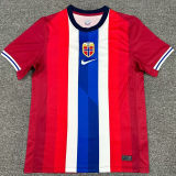 2024/25 Norway Hoem Red Fans Soccer Jersey