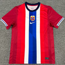 2024/25 Norway Hoem Red Fans Soccer Jersey