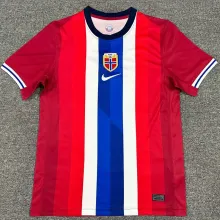 2024/25 Norway Hoem Red Fans Soccer Jersey
