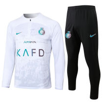 2024/25 Al Nassr White Sweater Tracksuit