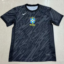 2024/25 Brazil Black Goalkeeper Fans Jersey