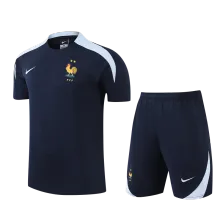 2024/25 France Sapphire Blue Training Jersey(A Set)