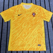 2024/25 Portugal Yellow GK Fans Soccer Jersey