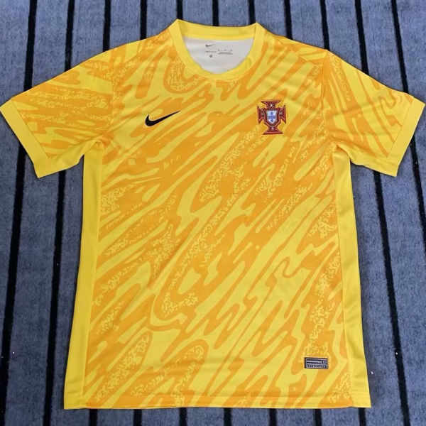 2024/25 Portugal Yellow GK Fans Soccer Jersey