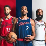 2024/25 Clippers GEORGE #13 Red NBA Jerseys