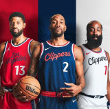 2024/25 Clippers LEONARD #2 Red NBA Jerseys