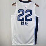 2024/24 Grizzlies BANE #22 White NBA Jerseys Hot Pressed