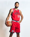 2024/25 Clippers GEORGE #13 Red NBA Jerseys