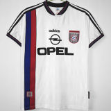 1995/96 BFC Away White Retro Soccer Jersey