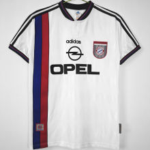 1995/96 BFC Away White Retro Soccer Jersey