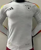 2024/25 Germany Home White Player Version Long Sleeve Jersey