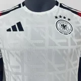2024/25 Germany Home White Player Version Long Sleeve Jersey