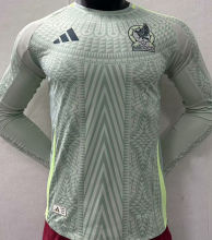2024/25 Mexico Away Player Version Long Sleeve Jersey