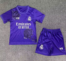 2024/25 RM x Y3 Purple Kids Soccer Jersey