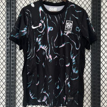 2024/25 South Korea Away Black Fans Soccer Jersey