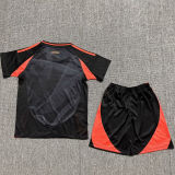 2024/25 Colombia Away Black Kids Soccer Jersey