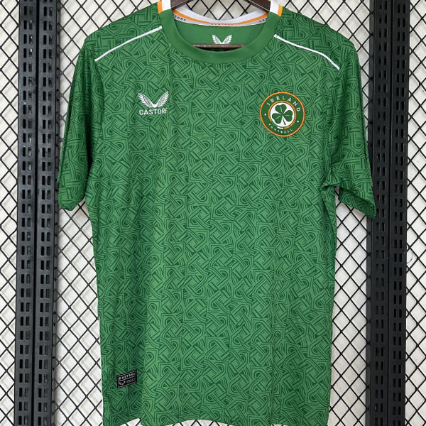 2024/25 Ireland Home Green Fans Soccer Jersey