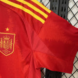2024/25 Spain 1:1 Quality Home Red Fans Soccer Jersey