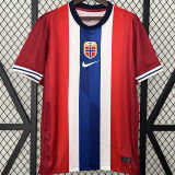 ØDEGAARD #10 Norway Hoem Red Fans Soccer Jersey 2024/25 ★★