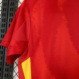 2024/25 Spain 1:1 Quality Home Red Fans Soccer Jersey