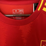 2024/25 Spain 1:1 Quality Home Red Fans Soccer Jersey