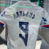 HAALAND #9 Norway Away Fans Soccer Jersey 2024/25 ★★