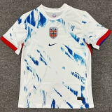 HAALAND #9 Norway Away Fans Soccer Jersey 2024/25 ★★