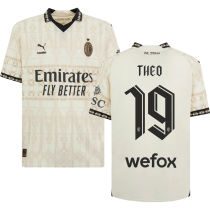 THEO #19 AC Milan x PUMA x Pleasures 4Th Fans Jersey 2023/24 欧冠体 ★★