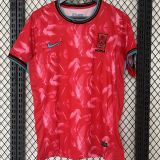 HEUNGMIN #7 South Korea Home Red Fans Soccer Jersey 2024/25 ★★