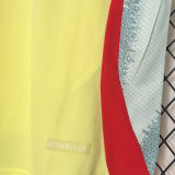 MORATA #7 Spain 1:1 Quality Away Yellow Fans Jersey 2024/25 ★★