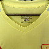 MORATA #7 Spain 1:1 Quality Away Yellow Fans Jersey 2024/25 ★★