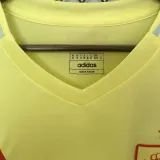 MORATA #7 Spain 1:1 Quality Away Yellow Fans Jersey 2024/25 ★★