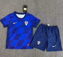 2024/25 Croatia Away Kids Soccer Jersey