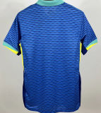 VINI JR． #7 Brazil 1:1 Quality Away Blue Fans Jersey 2024/25 ★★