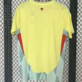 MORATA #7 Spain 1:1 Quality Away Yellow Fans Jersey 2024/25 ★★