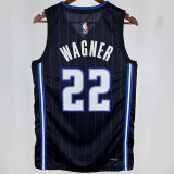 2024/25 Magic WAGNER #22 Black NBA Jerseys Hot Pressed