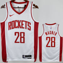2024/25 Rockets WAGNER #28 White NBA Jerseys Hot Pressed