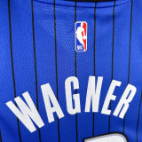 2024/25 Magic WAGNER #22 Sapphire Blue NBA Jerseys Hot Pressed