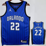 2024/25 Magic WAGNER #22 Sapphire Blue NBA Jerseys Hot Pressed