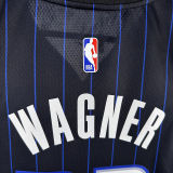 2024/25 Magic WAGNER #22 Black NBA Jerseys Hot Pressed