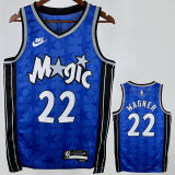 2024/25 Magic WAGNER #22 Dark Blue NBA Jerseys Hot Pressed