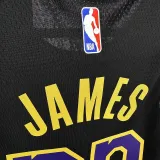 2024/25 Lakers JAMES #23 Black Kids City Edition NBA Jersey