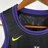 2024/25 Lakers JAMES #23 Black Kids City Edition NBA Jersey