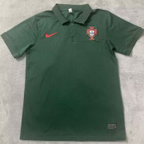 2024/25 Portugal Green POLO Short Jersey