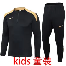 2024 NK~ Black Kids Sweater Tracksuit