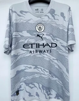 2024 Man City 1:1 Quality Chinese Dragon Year Edition Fans Jersey